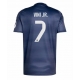 Tanie Strój piłkarski Real Madrid Vinicius Junior #7 Koszulka Wyjazdowej 2025-26 Krótkie Rękawy Tanie Strój piłkarski Real Madrid Vinicius Junior #7 Koszulka Wyjazdowej 2025-26 Krótkie Rękawy